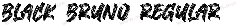 Black Bruno Regular字体转换